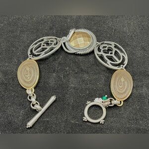 Lucky Brand Snake and Scarab Bracelet